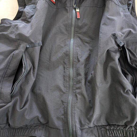 SLAM ATS Vest Mens M Black Full Zip Zip Pockets Lining Logo Work Outdoors Active - Picture 9 of 16